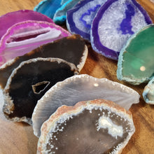 Load image into Gallery viewer, Dyed Sliced Agate ~ Balance &amp; Harmony