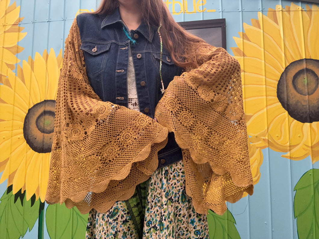 Up-cycled Denim Vest