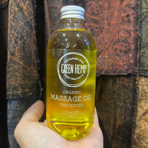 Hemp Seed Massage Oil