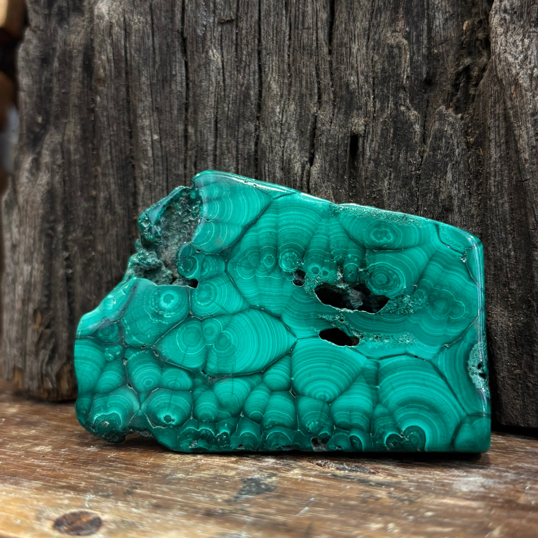 Malachite slice #4