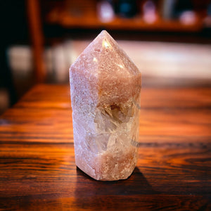 Pink Amethyst Free Standing Point