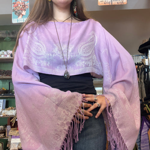 Handmade Boho Shawl Top