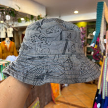 Load image into Gallery viewer, Stonewash Hippie Bucket Hat ~ 100% Cotton