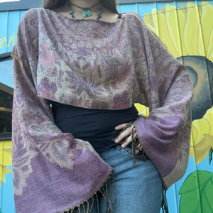 Handmade Boho Shawl Top