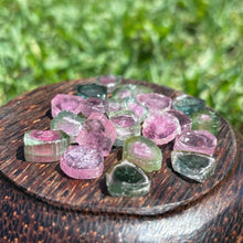 Load image into Gallery viewer, Natural Watermelon Tourmaline Rough Slices