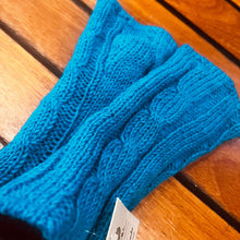 Load image into Gallery viewer, Knitted Fingerless Winter Gloves - Polar Fleece Lined!