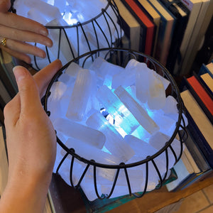 Selenite Lamp