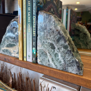 Fluorite Bookends ~ Clarity ~ Balance ~ Healing