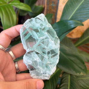 Rainbow Fluorite Slice ~ Clarity ~ Balance ~ Healing