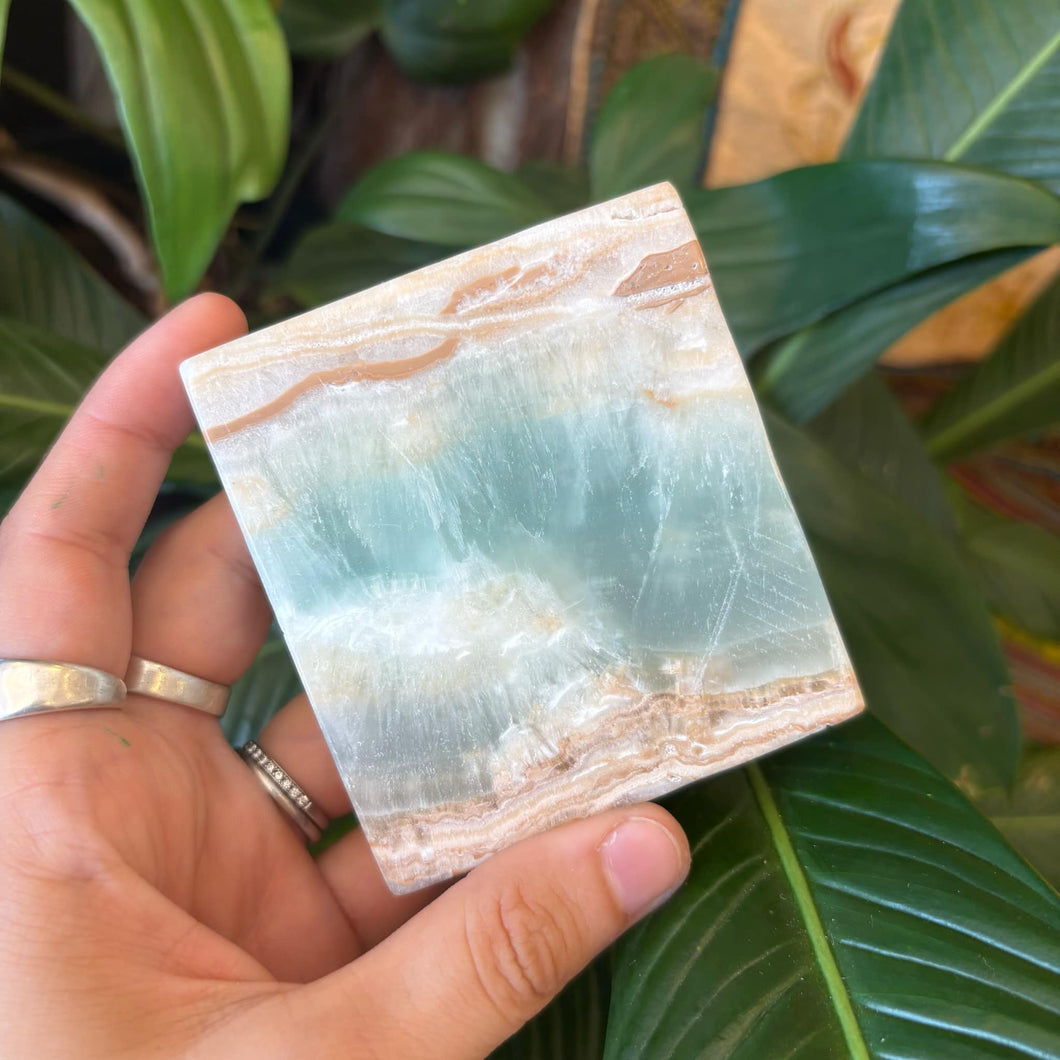 Caribbean Calcite Charging Plate #2