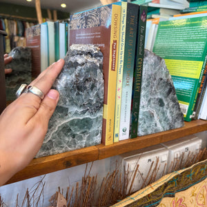 Fluorite Bookends ~ Clarity ~ Balance ~ Healing