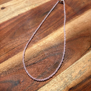 Faceted Gemstone Necklaces