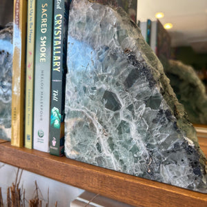 Fluorite Bookends ~ Clarity ~ Balance ~ Healing