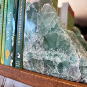 Fluorite Bookends ~ Clarity ~ Balance ~ Healing