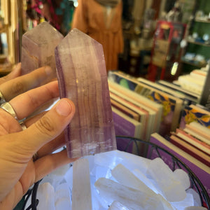 Rainbow Fluorite Free Standing Tower