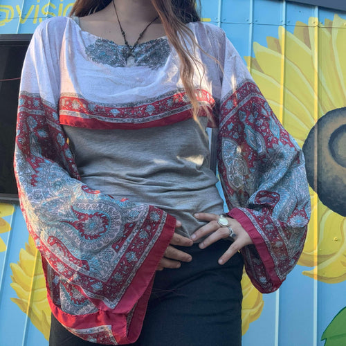 Handmade Boho Shawl Top Style 4