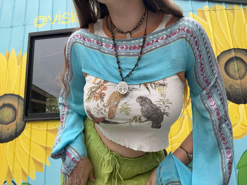 Handmade Boho Shawl Top Style 32