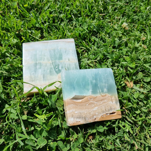 Caribbean Calcite Charging Plates