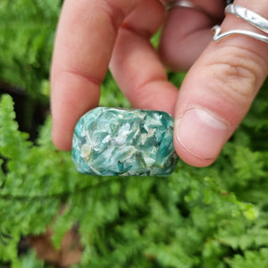 Green Kyanite Tumble Stones