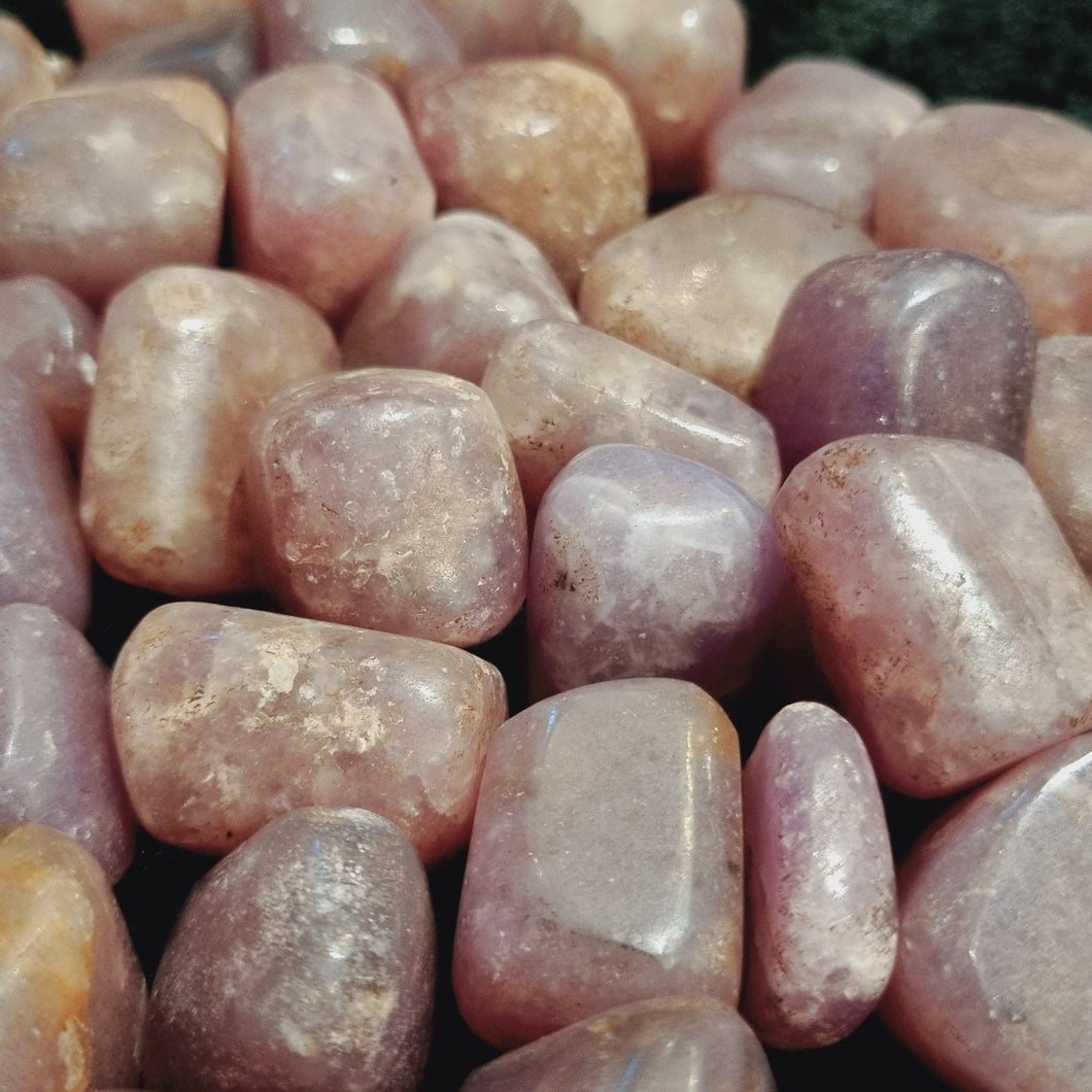 Lepidolite Tumble Stones ~ High Quality Tumble Stones