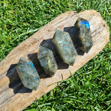 Load image into Gallery viewer, Double Terminated Labradorite Points