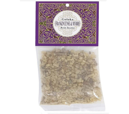 Goloka Frankincense & Myrrh Resin 30g