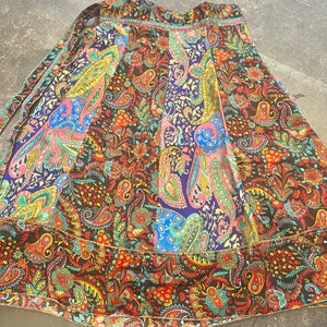 Wholesale Sari Silk / Rayon Panel Wrap Skirt x 5 mixed pack