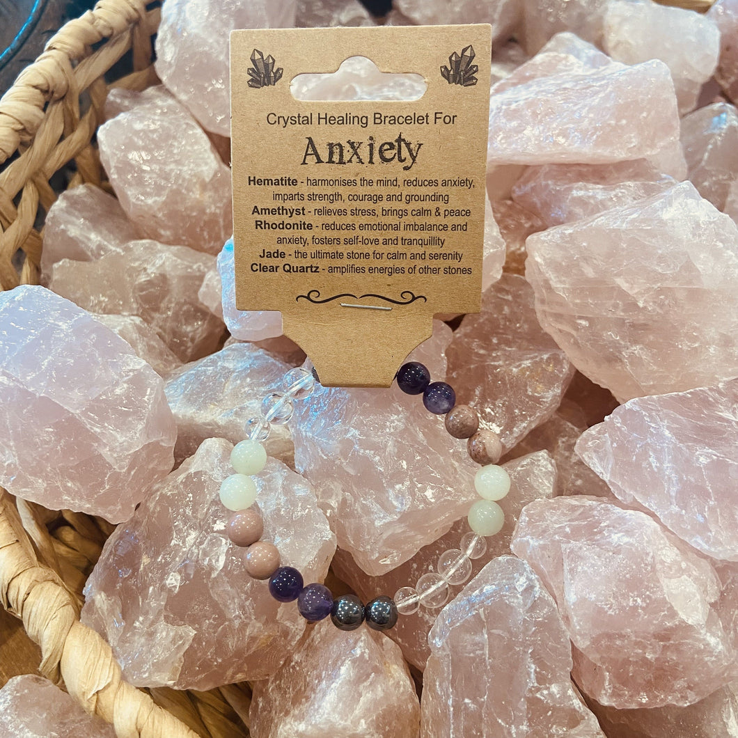 Anxiety Gemstone Healing Bracelet