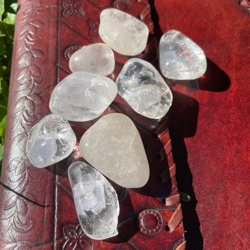 Clear Quartz Tumble Stone