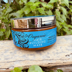 Organic Hair Building Mask - Organic Hemp & Argan Oil