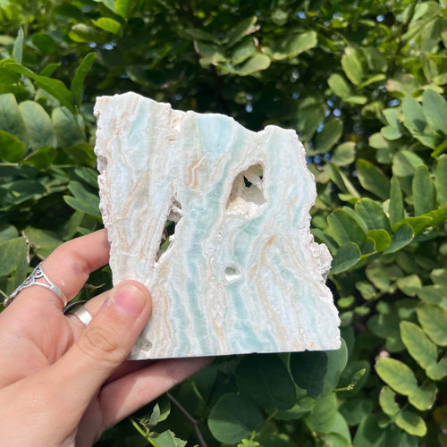 Caribbean Calcite Slab 1 ~ Soothing ~ grounding ~ healing