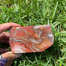 Load image into Gallery viewer, Semi Polished Red Jasper Freeform
